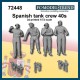 1/72 Spanish Tank Crew 40s