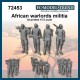 1/72 African Warlords Militia (4 figures)