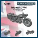 1/72 Triumph 2WH Motorcycle (2 kits)