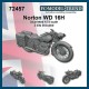 1/72 Norton WD 16H Motorcycle (2 kits)