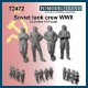 1/72 WWII Soviet Tank Crew (2 figures)