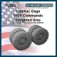 1/72 Cadillac Gage V-100 Commando Weighted Tyres for ACE kits