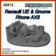 1/76 Renault UE & Gnome w/Diorama
