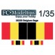 Water-slide Decal for 1/35 Adaptable Flags Belgium