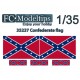 Water-slide Decal for 1/35 Adaptable Flag Confederate