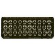 1/700 WWII IJN Platforms for Landing Lights on Aircraft Carrier Ship Boards