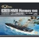1/700 HMS Hermes 1942 (with photo-etched sheet and decals)