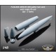 1/48 AERO-1D 300gal Fuel Tank with Single Fin Tail for EA-6B, A-6E, EA-6A
