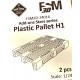 1/24 Plastic Pallet H1 (2pcs)
