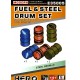 1/35 WWII US & Allied Vehicle Fuel & Steel Drum Set (6pcs)