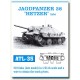 Metal Tracks for 1/35 Jagdpanzer 38 Hetzer Late (210 links)