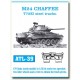 Metal Tracks for 1/35 M24 Chaffee T72El (170 links)