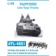 1/48 WWII German Panther Late Type Metal Tracks (210 links)