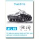 Metal Tracks for 1/35 Soviet T-60/T-70 Tanks (210 links)