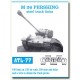 Metal Tracks for 1/35 American M26 Pershing Heavy Tank (180 links)
