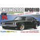 1/24 Nissan Skyline GT-R Full-Works Over Fender Race (ID-136)