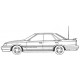 1/24 7th Skyline 4door H.T GTS (High Society Car Version)