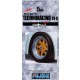 1/24 15inch Technoracing TV-R Wheels & Tyres Set