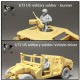 1/72 US Military Soldiers - Gunner & Vehicle Driver (2 figures)