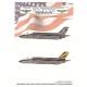 Decals for 1/72 Lockheed Martin F-35C Lightning II VFA-101 Grim Reapers CAG & CF-01