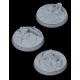 Wargaming - Resin Zombie Graveyard Bases 50mm (3pcs)