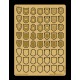 Shoulder Shields Vol.III for 8.5mm High Wargaming Figures