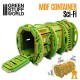 1/48, 1/35 SciFi Container Pod (MDF wood, cardboard)