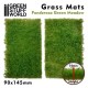 Grass Mat Cutouts - Ponderosa Green Meadow (Height: 10-14mm, 2 mats, each 200 small tufts