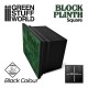 Square Top Display Plinth Black (Measurements: 10x10cm)