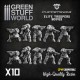 Puppetswar Elite Troopers Bodies for 28/32mm Wargame Miniatures