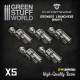 Puppetswar Grenade Launchers - Right Hands for 28/32mm Wargame Miniatures