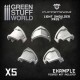 Puppetswar Light Shoulder Pads 2 for 28/32mm Wargame Miniatures