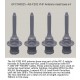 1/16 AS-F202 VHF Antenna Mast Base x4