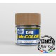 Solvent-Based Acrylic Paint - Semi-Gloss Wood Brown (10ml)