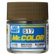 Solvent-Based Acrylic Paint - Tank Brown 3606 (10ml)