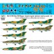 Decal for 1/32 MiG-21/23 Hungarian Air Force insignias