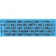 Decals for 1/35 WWII German Turret Numbers part 8