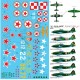 Decals for 1/48 Hungary/Soviet/Poland IL-10 Part.2