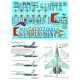 Decals for 1/48 Su-27 (Russian red 01/07, blue 01 & 305)