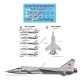 Decals for 1/48 Russian Air Force MiG-31 BM/BSM