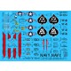 Decals for 1/48 Grumman F-14A Tomcat Black Aces/USS Nimitz