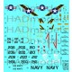 Decals for 1/72 Grumman F-14A Tomcat Jolly Rogers / USS Nimitz 