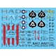 Decals for 1/72 Grumman F-14A Tomcat Black Aces/ USS Nimitz