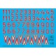 1/32 Hungarian National Insignias and Numbers 1990-1998 Decal sheet
