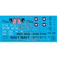 1/72 F-4J Phantom II Be-Devilers Dry-Water Decal sheet