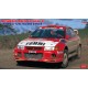 1/24 Japanese Rally Race Car Mitsubishi Lancer Evolution VI 1999 Rally New Zealand Winner