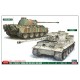 1/72 German Tiger I & Panther G Main Battle Tanks Combo (2 Kits In The Box)
