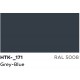 Acrylic Paint for Airbrush - Grey-Blue #RAL 5008 (17ml)