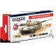 Acrylic Paint Set for Airbrush - Modern Danish Army AFV Paint Set