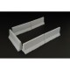 1/48 Modern Concrete Road Barriers